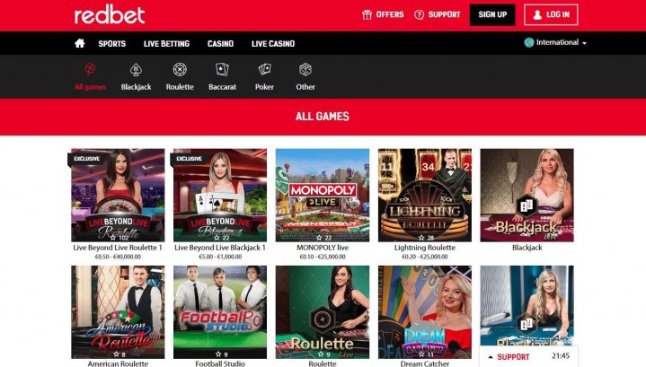 Redbet Casino Mobile Redbet Casino Mobile